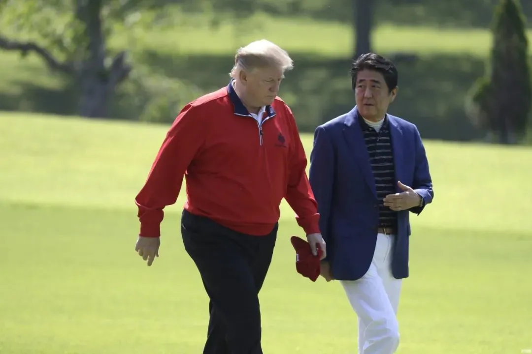 安倍运气不如特朗普